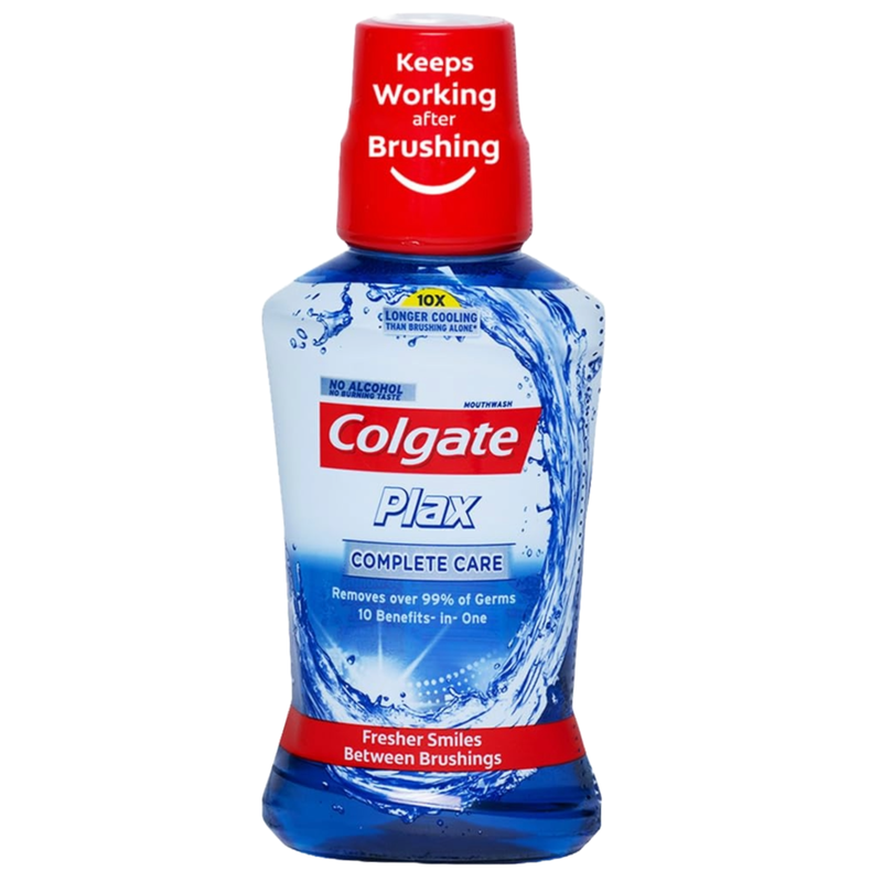 Colgate Plax Longer Cooling 10X Complete Care Mouthwash 250ml