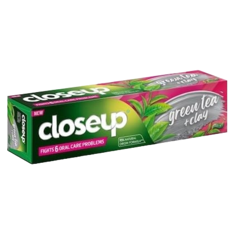 Closeup Green Tea + Clay Fights 6 Oral Care Toothpaste 150g