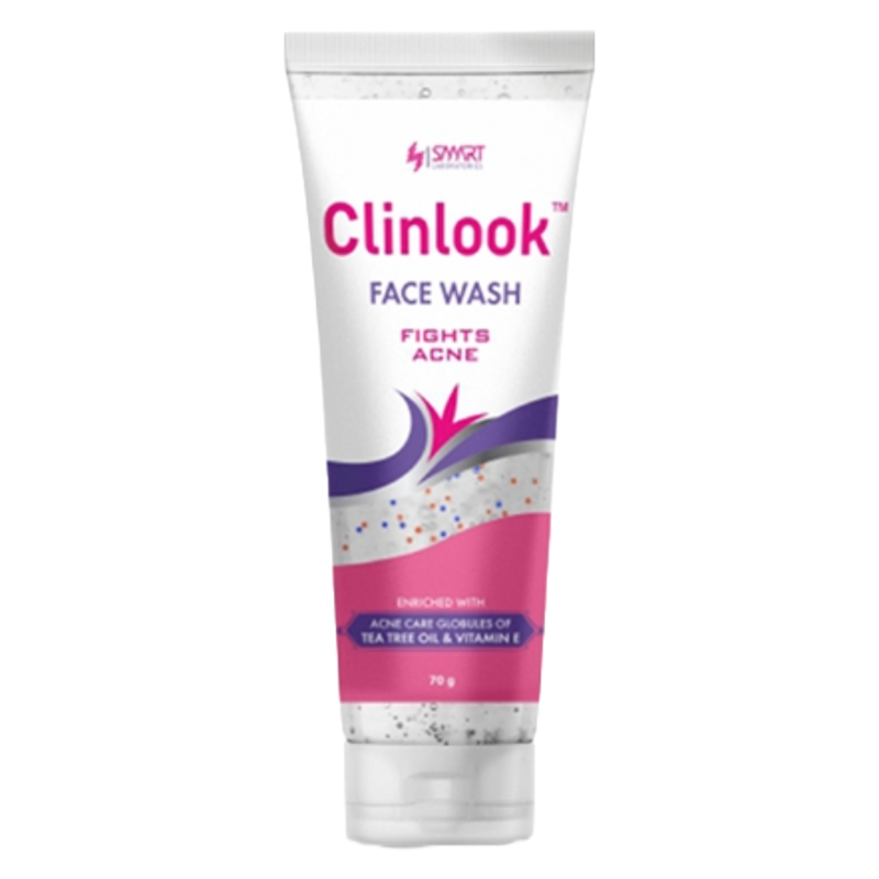 Clinlook Fights Acne Tea Tree Oil & Vitamin E Face Wash 70g