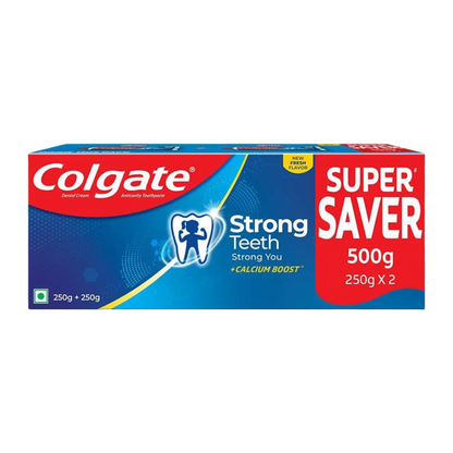 Colgate Strong Teeth Anticavity Toothpaste 250g+250g