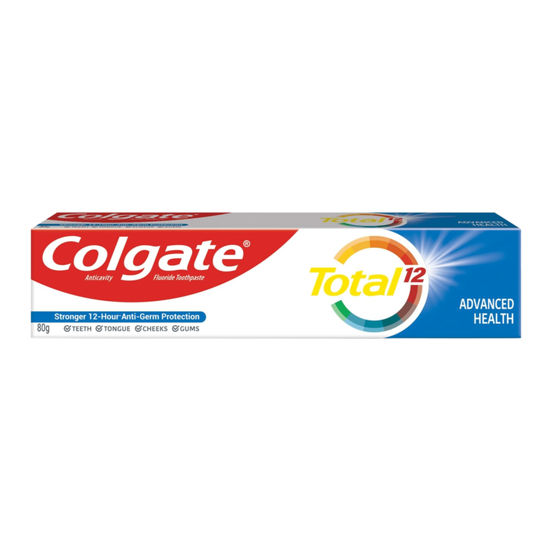 Colgate Total 12 Advanced Health Anticavity Toothpaste 80g