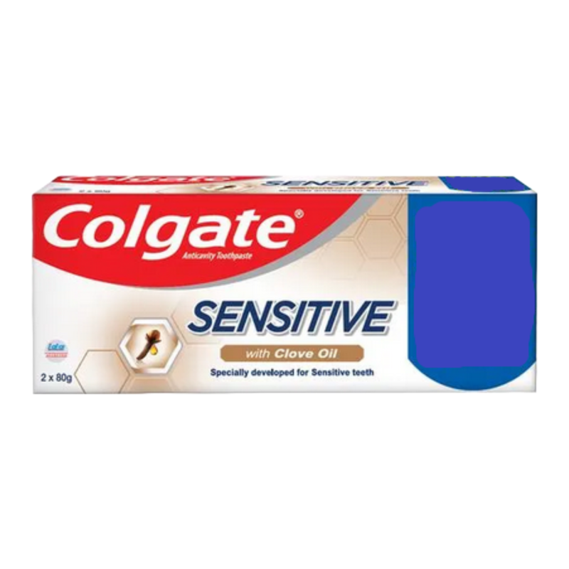 Colgate Sensitive Clove Oil Anticavity Toothpaste (2x80g)