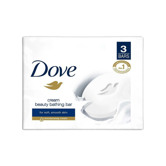 Dove Moisturizng Cream Beauty Bathing Bar (125g X 3)