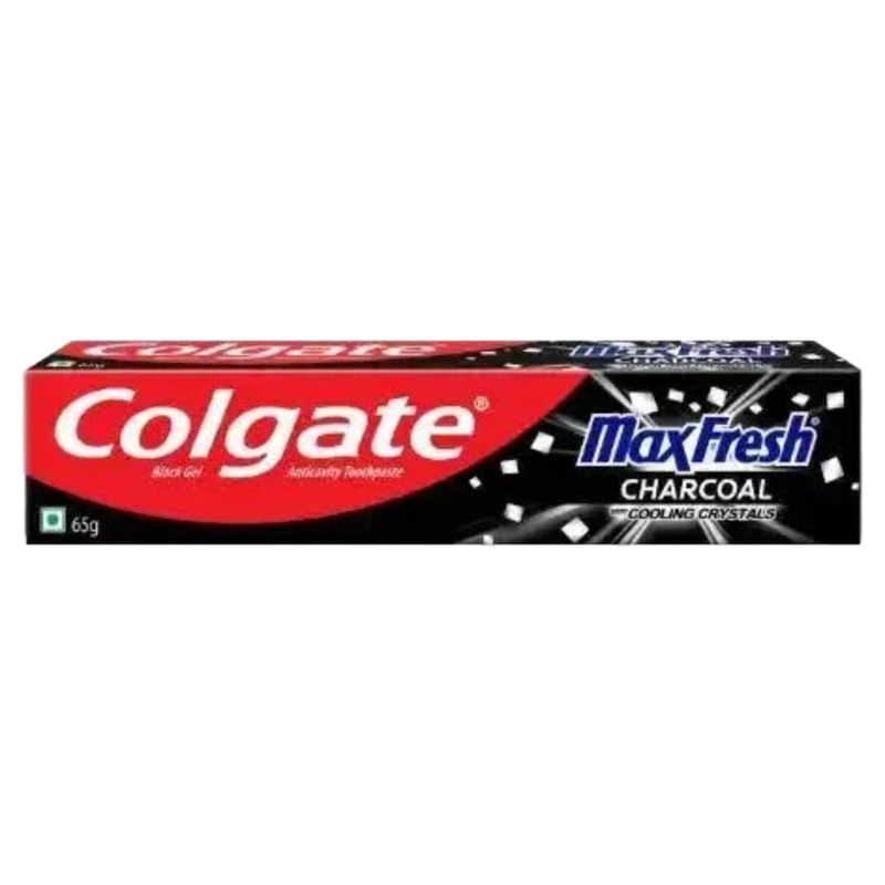 Colgate MaxFresh With Cooling Crystals 10X Charcoal Toothpaste 65g