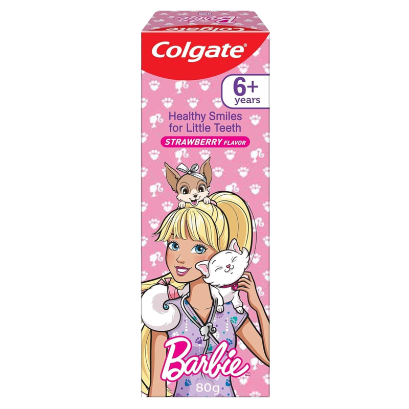 Colgate Stawberry Barbie Anticavity Kids Toothpaste 80g