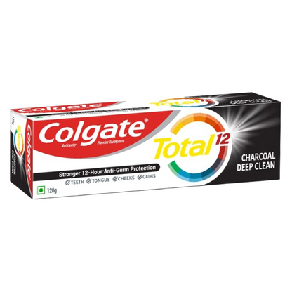 Colgate Total 12 Charcoal Deep Clean Anticavity Toothpaste 120g