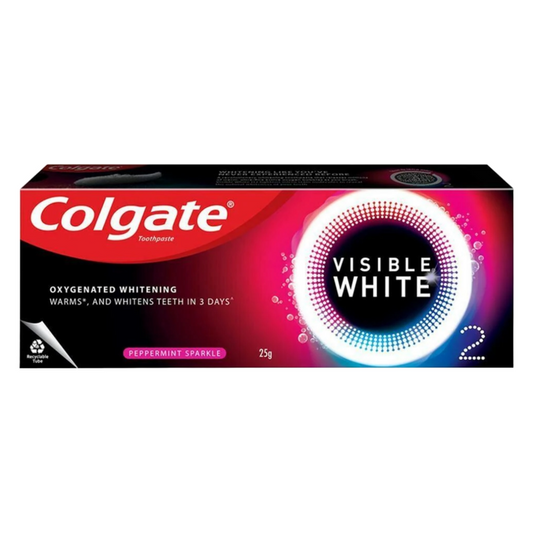 Colgate Visible White Oxygenated Whitening 2 Toothpaste 25g