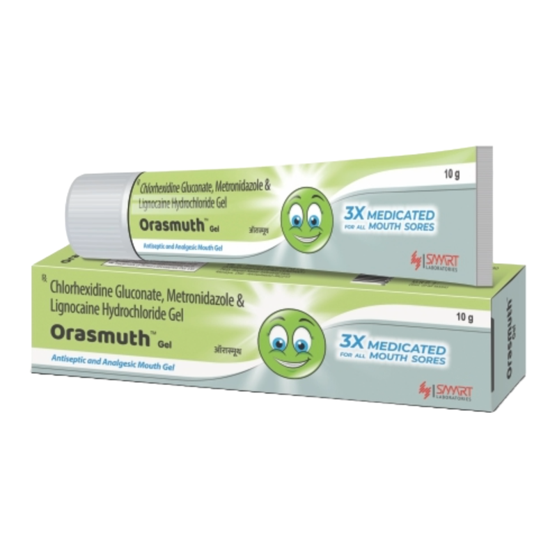 Orasmuth Antiseptic & Analgesic 3x Medicated Mouth Gel 10g