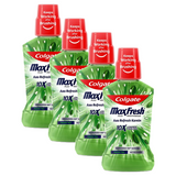 Colgate MaxFresh Longer Cooling 10X Fresh Tea Mouthwash 250ml Pack of 4