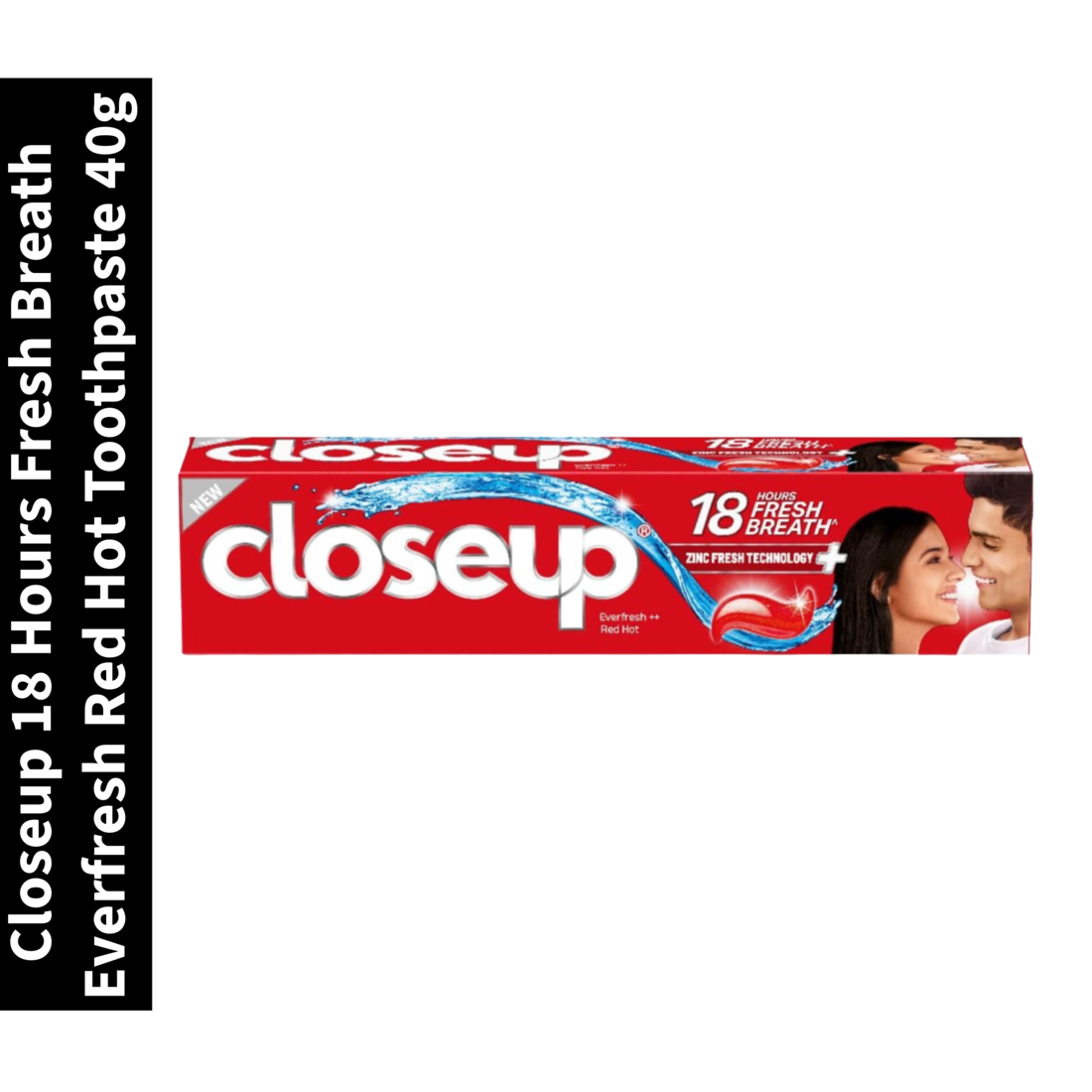 Everfresh Red Hot Closeup 18 Hours Fresh Breath Toothpaste 40g