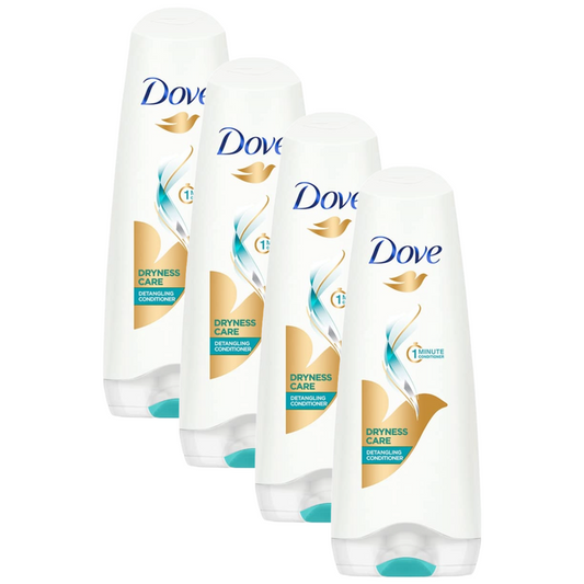 Dove Dryness Care Detangling Conditioner 175ml Pack of 4