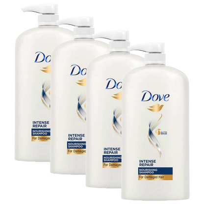 Dove Nutri Serum Intense Repair Shampoo 1L Pack of 4