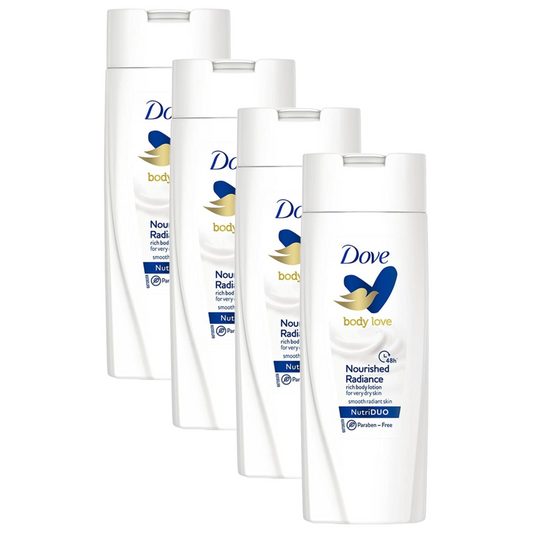 Dove Nourshed Radiance NutriDUO Body Lotion 90ml Pack of 4