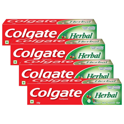 Colgate Herbal Anticavity Stronger Healthier Toothpaste 100g Pack of 4