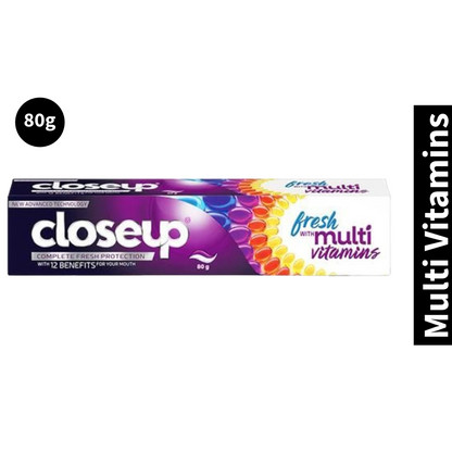 Fresh With Multi Vitamins Closeup Complete Toothpaste 80g