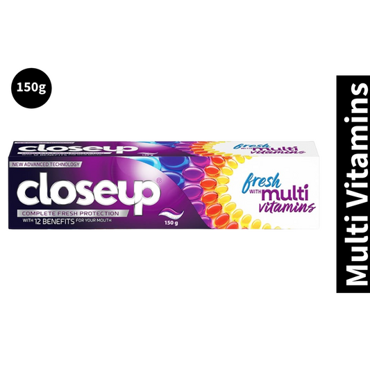 Closeup Fresh With Multi Vitamins Toothpaste (150gm)(Pack of 1)