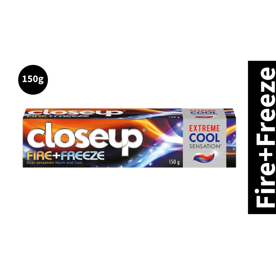 Extreme Cool Sensation Closeup Fire+Freeze Toothpaste 150g