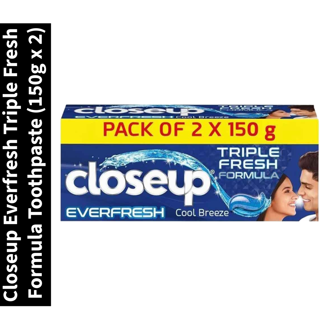 Closeup Triple Fresh Formula Toothpaste Everfresh (150g x 2)