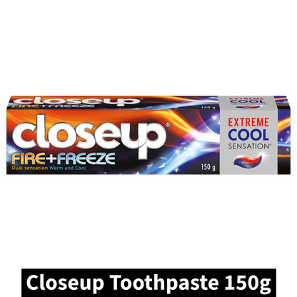 Fire+Freeze Closeup Extreme Cool Sensation Toothpaste 150g