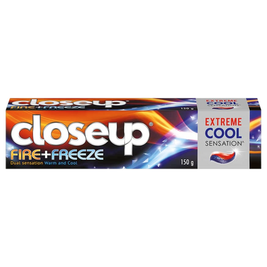 Closeup Fire+Freeze Extreme Cool Sensation Toothpaste 150g