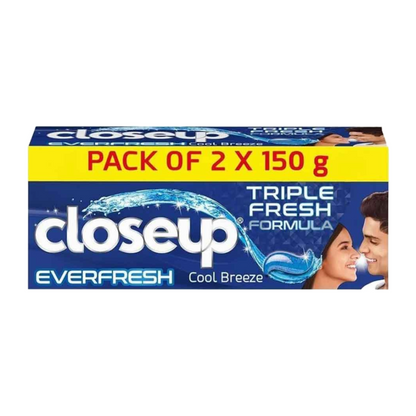 Closeup Everfresh Triple Fresh Formula Toothpaste (150g x 2)