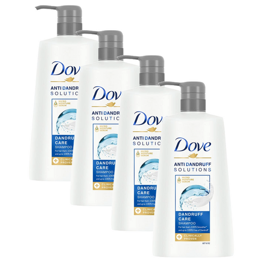 Dove Anti Dandruff Solution Dandruff Care Shampoo 650ml Pack of 4