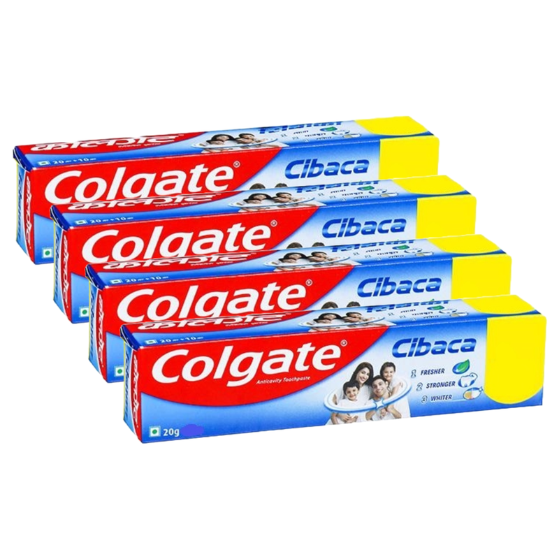 Colgate Cibaca Fresher Anticavity Toothpaste 20g Pack of 4