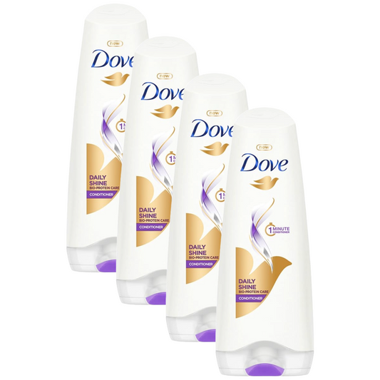 Dove Daily Shine Bio-Protein Care Conditioner 80ml Pack of 4