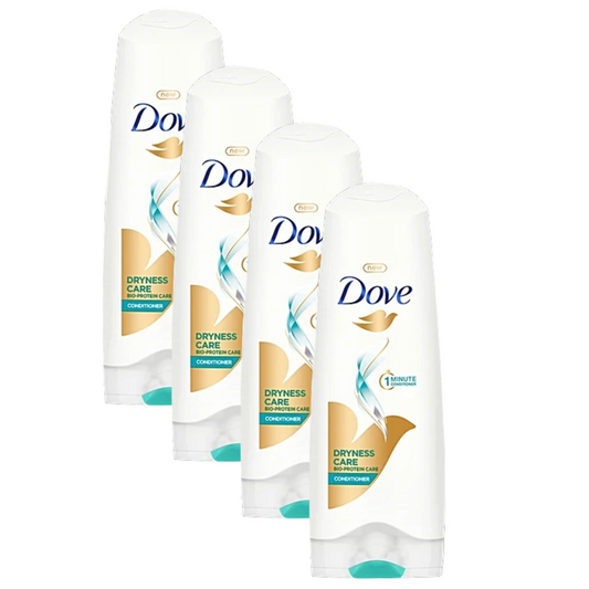 Dove Dryness Care Bio-Protein Care Conditioner 80ml Pack of 4