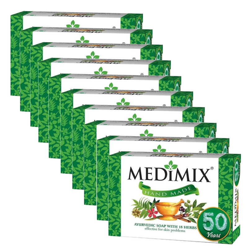 Medimix Hand Made Ayurvedic Soap - 20g (Pack Of 10)