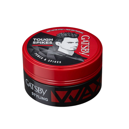 Gatsby Tough Spikes Power & Spikes Hair Styling Wax 75g Pack of 3