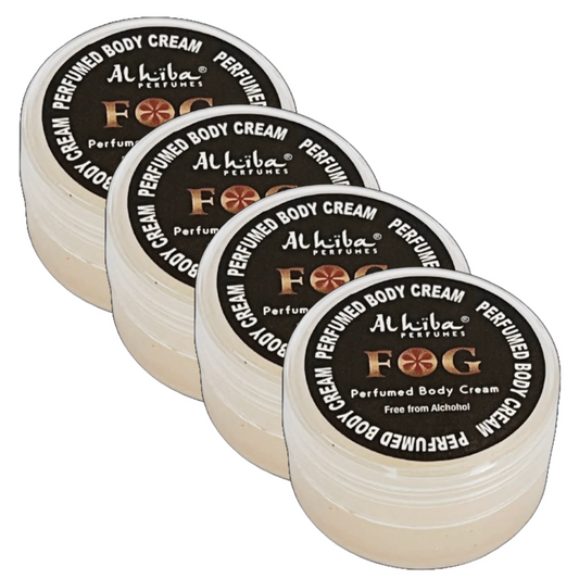 Al Hiba Fog Perfume Body Cream 10g Pack of 4