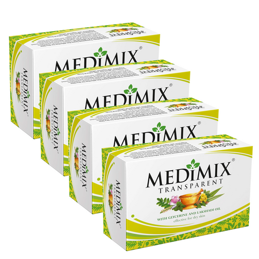 Medimix Hand Made Transparent Soap - 125g (Pack Of 4)