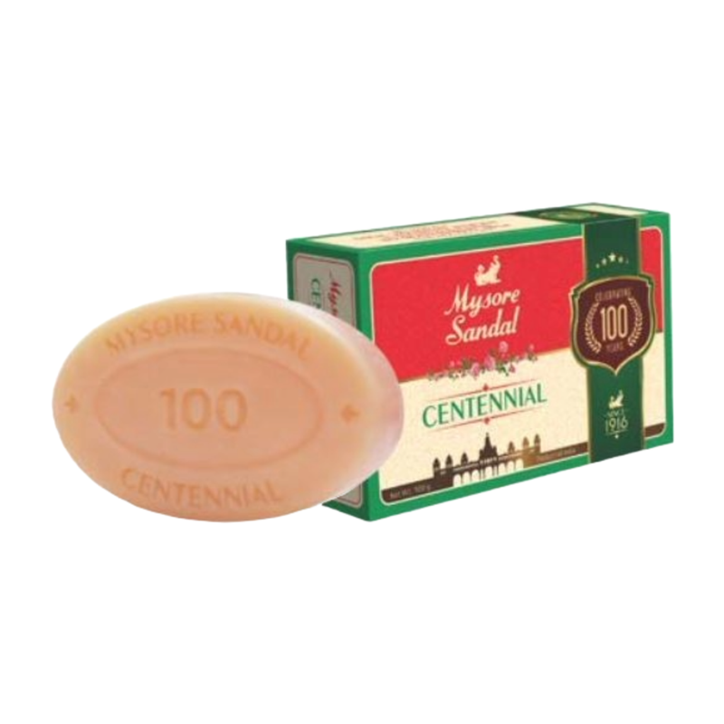 Mysore Sandal Centennial Moisturisers & Conditioners Soap 100g Pack of 3