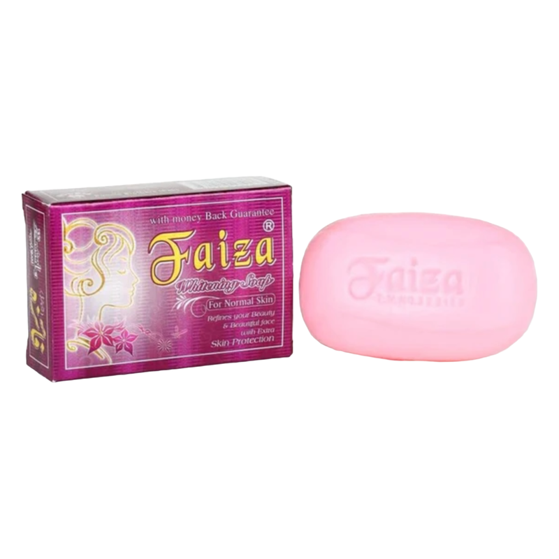 Faiza Fairness Whitening Beauty Soap 90gm Pack of 4