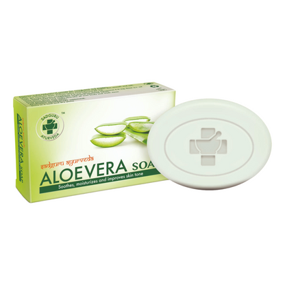 Sadguru Ayurveda Aloevera Soap 75g Pack of 3