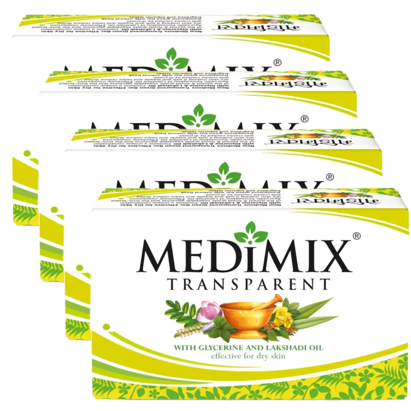 Medimix Hand Made Transparent Soap - 300g (Pack Of 4)