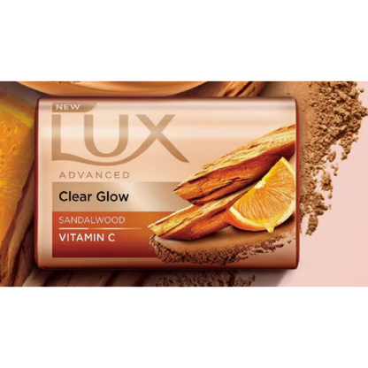 Lux Advanced Clear Glow Sandalwood Vitamin C Bathing Bar 100g