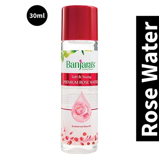 Banjara's Soft & Young Premium Rose Water 30ml