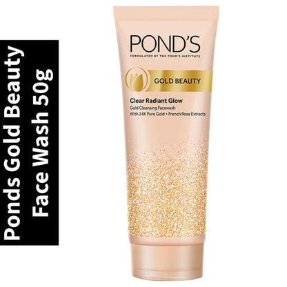 Ponds Gold Beauty Face Wash 50g (Pack of 1)