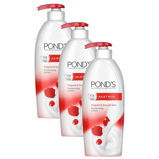 Ponds Juliet Rose Fragrant & Smooth Skin Lotion 275ml Pack of 3