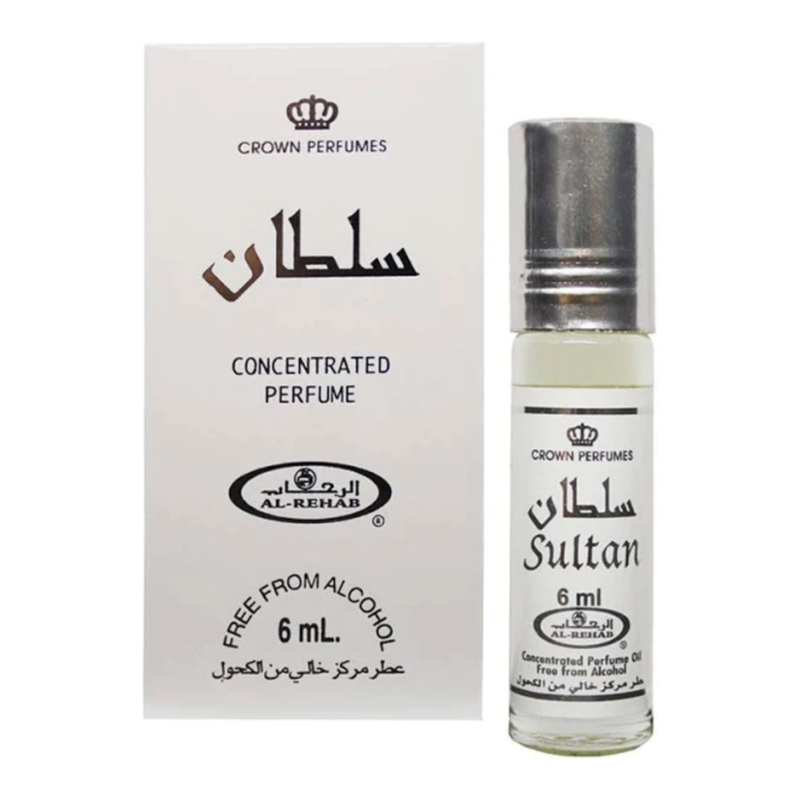 Al Rehab Sultan Concentrated Perfume 6ml Pack of 4