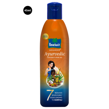 Ayurvedic Parachute Advansed Coconut Hair Oil 45ml