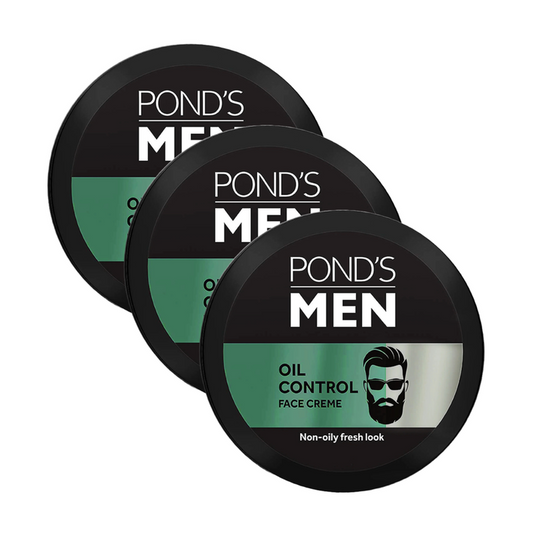 Ponds Men Oil Control Face Creme - 55g (Pack Of 3)