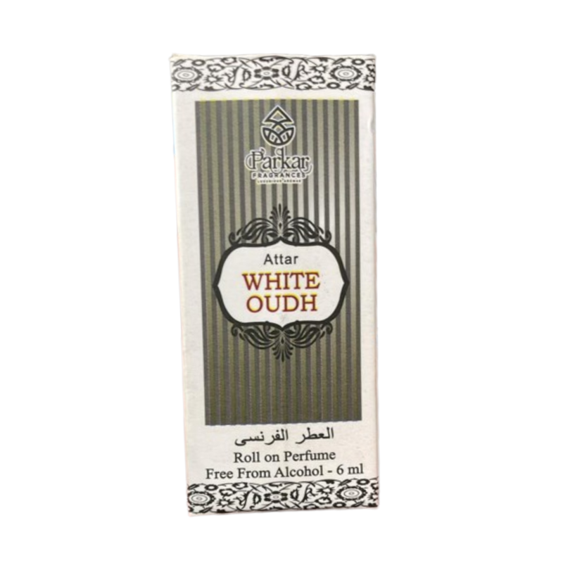 Parkar White Oudh Attar Perfume 6ml