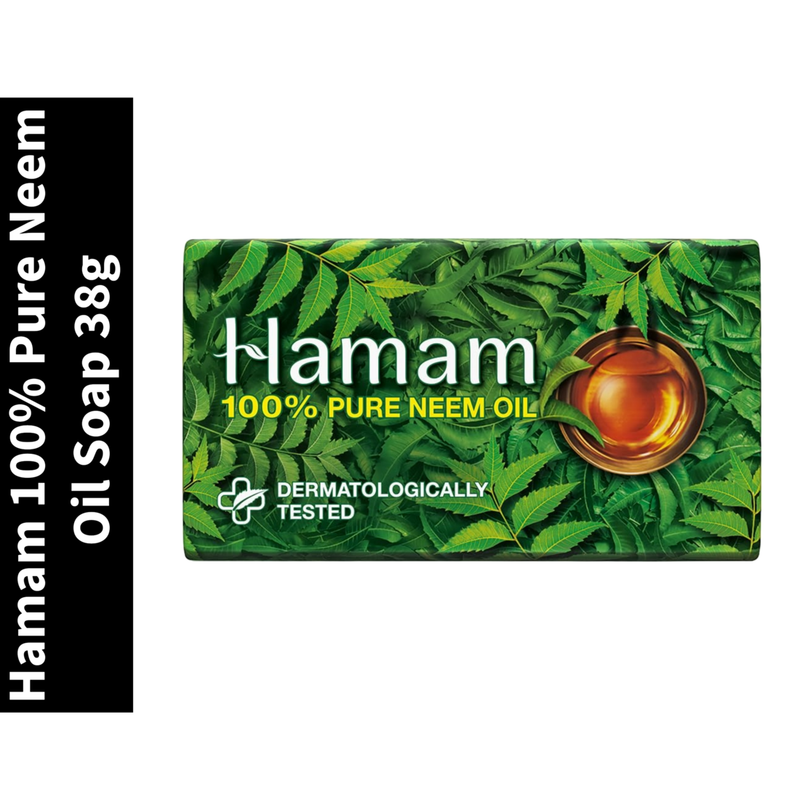 100% Pure Hamam Neem Oil Soap 38g