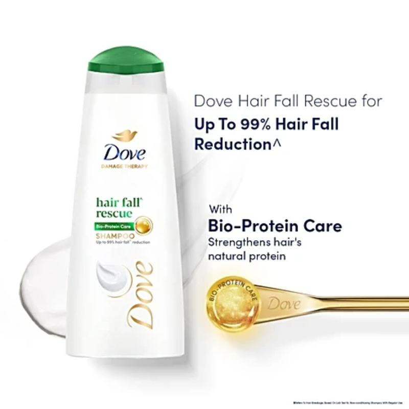 Dove Hair Fall Rescue Damage Therapy Shampoo (80ml)(Pack of 2)
