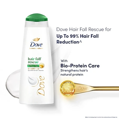Dove Hair Fall Rescue Damage Therapy Shampoo (80ml)(Pack of 2)