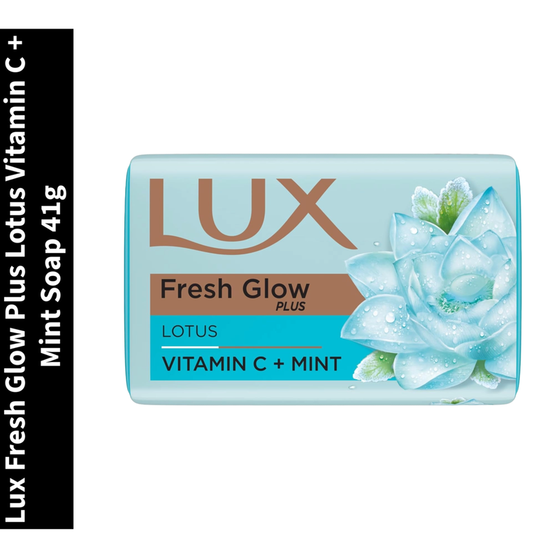 Fresh Glow Plus Lux Lotus Vitamin C + Mint Soap 41g