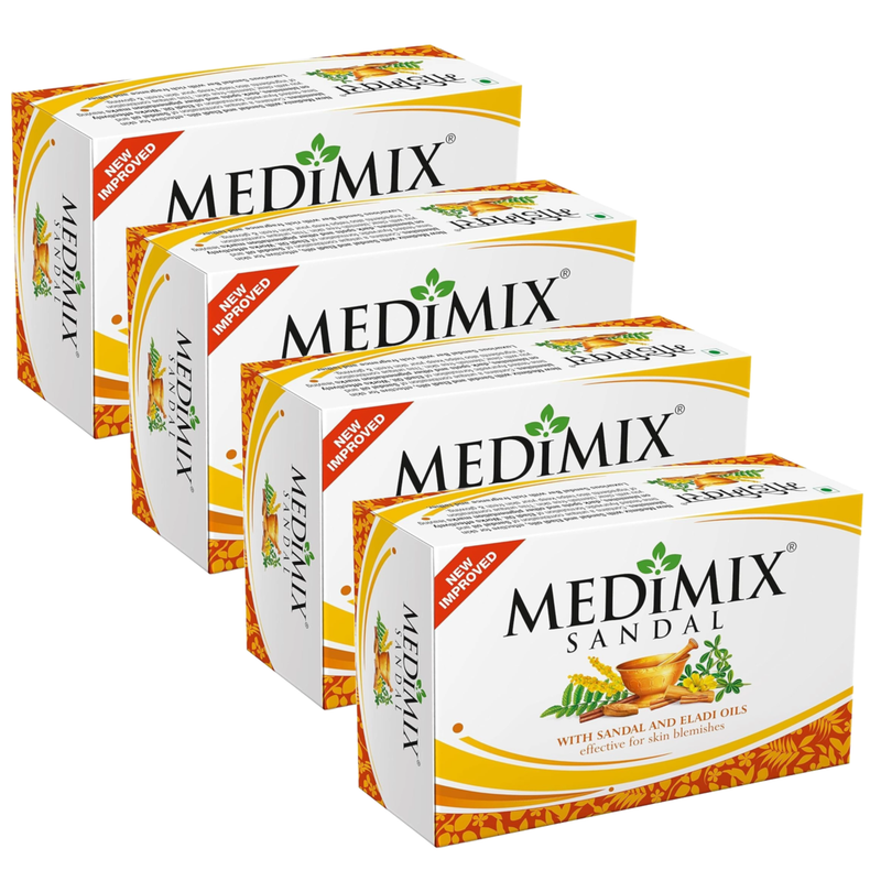 Medimix Hand Made Sandal Soap - 500g (Pack Of 4)